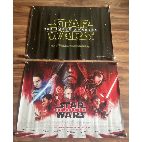 15A - 2 x STAR WARS Original Quad Cinema Posters. Both 40 x 30 inches (Landscape). These are original doub... 