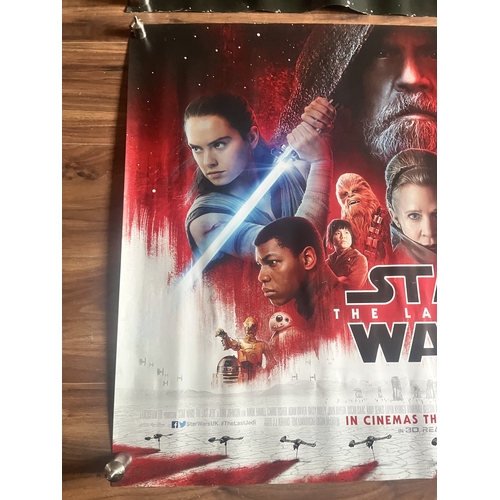 15A - 2 x STAR WARS Original Quad Cinema Posters. Both 40 x 30 inches (Landscape). These are original doub... 