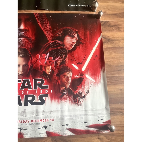 15A - 2 x STAR WARS Original Quad Cinema Posters. Both 40 x 30 inches (Landscape). These are original doub... 