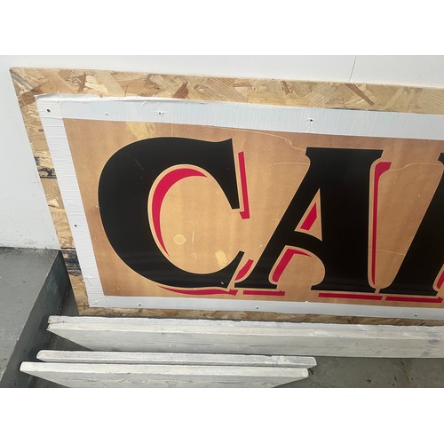 41A - A Large rectangular commercial sign (1m66cms x 70 cms), featuring the word 