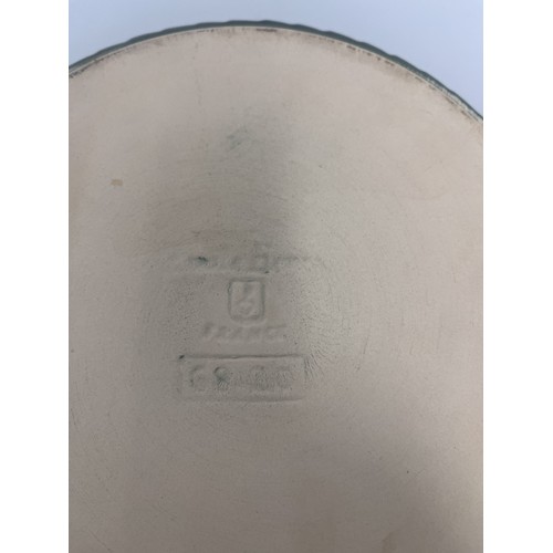 185 - A trio of domestic ceramic kitchen and tableware. The lot includes a deep circular ramekin or souffl... 