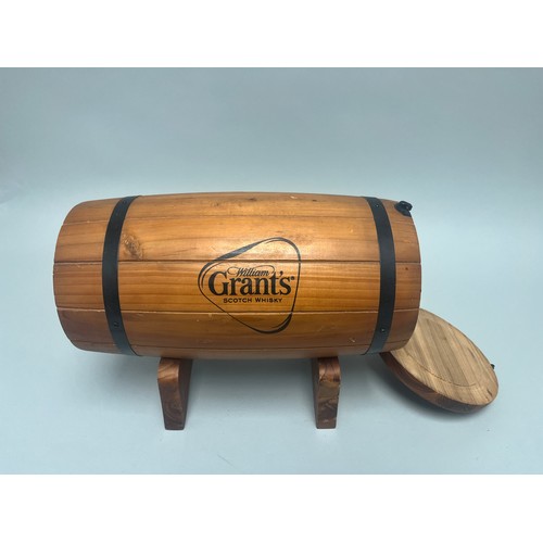 183 - A promotional William Grant's Scotch Whisky presentation case constructed in the form of a miniature... 