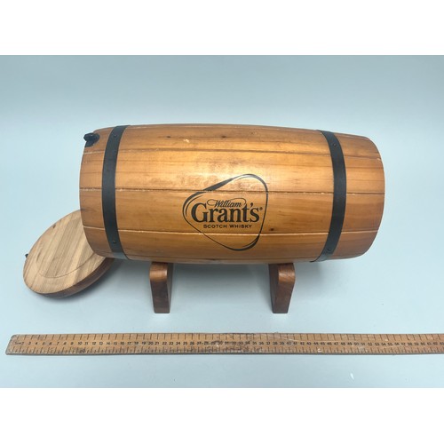 183 - A promotional William Grant's Scotch Whisky presentation case constructed in the form of a miniature... 
