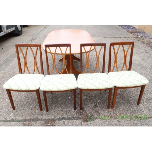 19 - G Plan Mid-Century Modern Teak 5-Piece Dining Suite (Table and 4 Chairs)