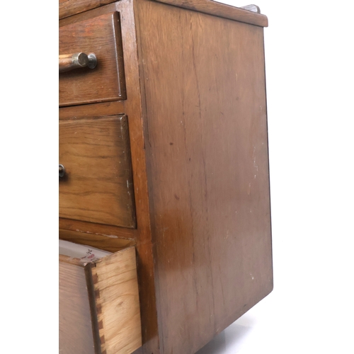 24 - Art Deco Waterfall Style Dressing Table with Tri-Fold Mirror