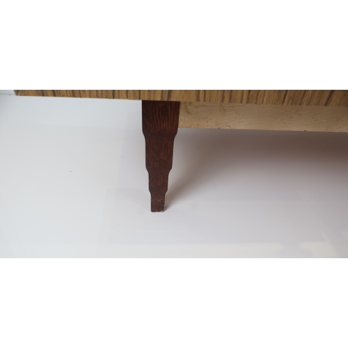 25 - Mid-Century Modern Two-Tone Veneer Sideboard or Buffet Cabinet