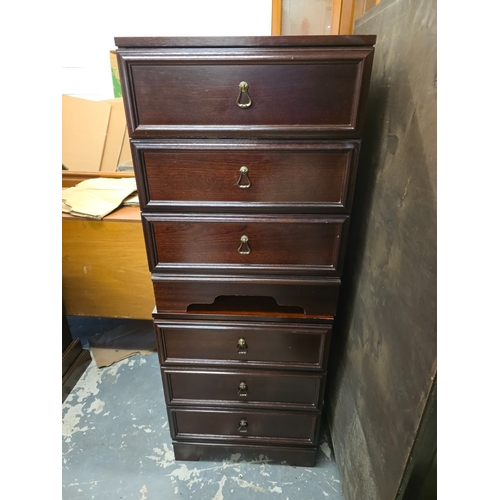 36 - Mid Century Pair of Meredew Bedside Cabinets