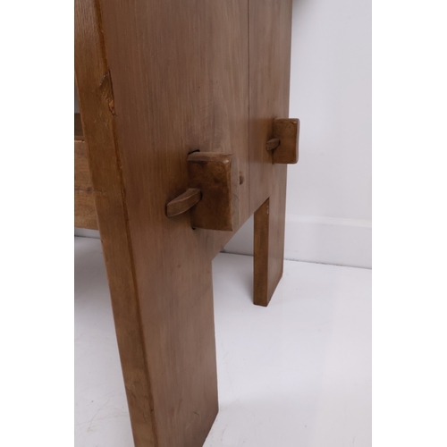 48 - Danish Modern Rustic Pine Coffee Table, circa 1960s