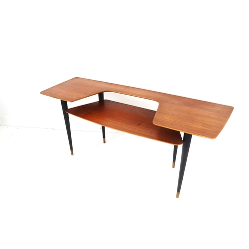 5 - Tingstroms Valdemarsvik Mid-Century Teak Two-Tiered Side Table