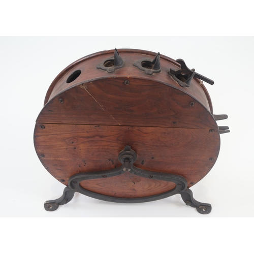 57 - Warren's Patent The New Pressure Rotary Knife Cleaner, Dated 1883