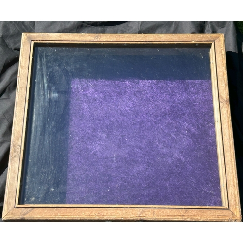 10 - Vintage Jewellery Display Cabinet Measuring Approx 80cm x 80cm