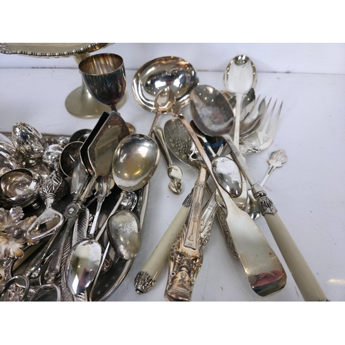 2 - Good Quantity of Silver Plated Tableware & Flatware