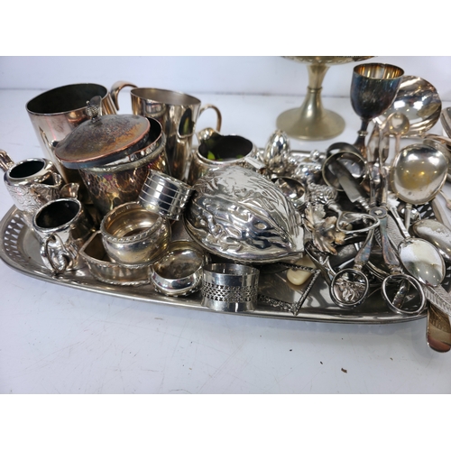 2 - Good Quantity of Silver Plated Tableware & Flatware
