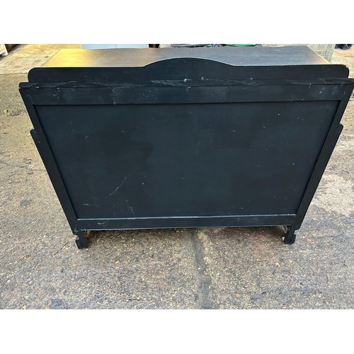 28 - Decorative Carved Two-Door Sideboard / Cabinet â
