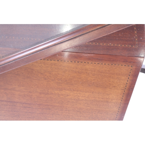 34 - Antique Style Mahogany Drop-Leaf Serving Trolley or Tea Cart