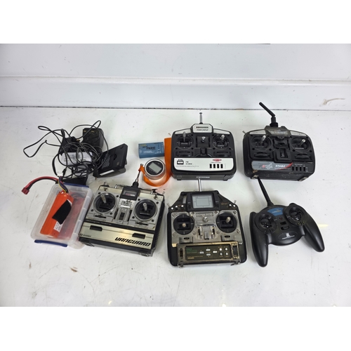 76 - Mixed RC Transmitters and Accessories