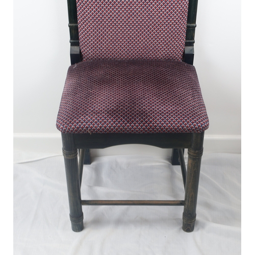 100 - Good Quality High Backed Dining / Hall Chair