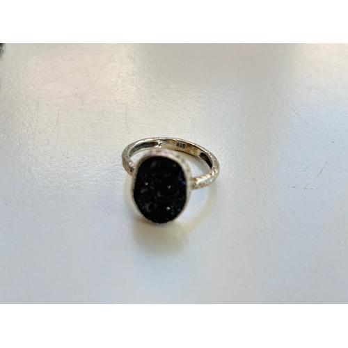 108 - Collection of Silver Jewellery, Rings, Necklaces, Spoon etc - See annotation for detailed descriptio... 