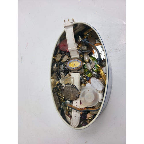 118 - Tray of Mixed Costume Jewellery including a Nice Japanese Watch