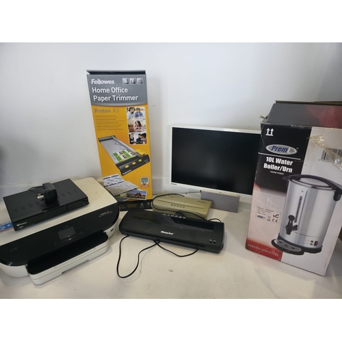 132 - Mixed Office Equipment, Electronics and Appliances + Viera 40