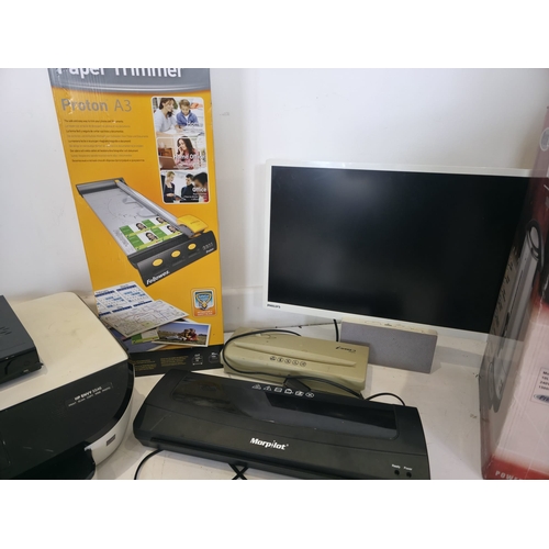 132 - Mixed Office Equipment, Electronics and Appliances + Viera 40