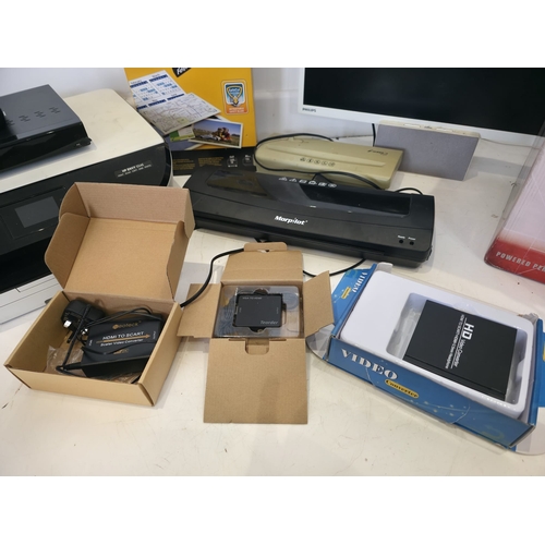 132 - Mixed Office Equipment, Electronics and Appliances + Viera 40