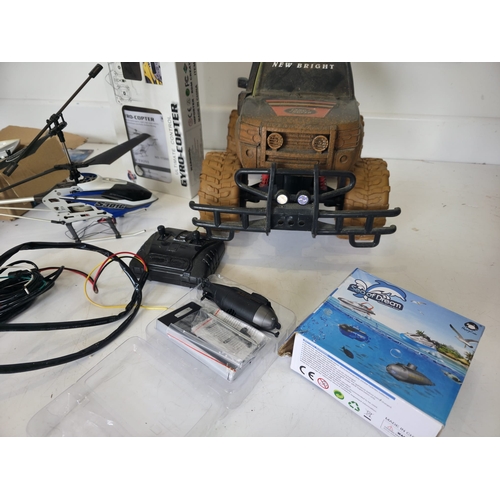 133 - Mixed RC Vehicles, Helicopters and Accessories