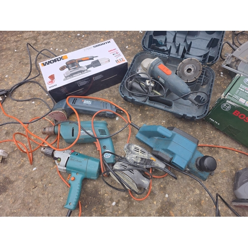 14 - Mixed Power Tools Bosch, Black & Decker & Others