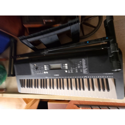150 - Yamaha PSR-E363 Electronic Keyboard with Stand and Rest
