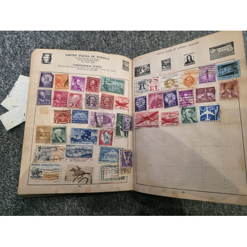 160 - Large collection of Stamps in Stamp Album