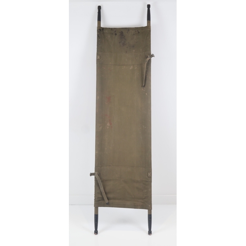 169 - US Military Collapsible Field Stretcher, Contract Dated 1979