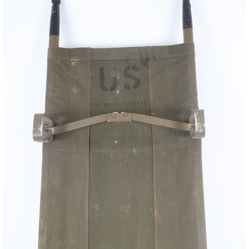 169 - US Military Collapsible Field Stretcher, Contract Dated 1979