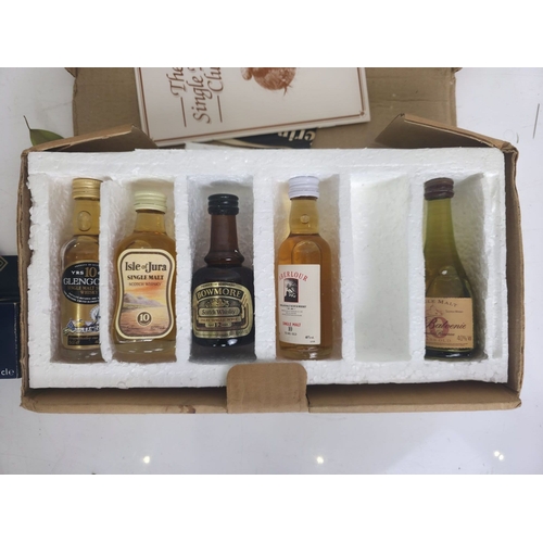 175 - Collection of sealed Single Malt Whisky Miniatures, Isle of Jura, Bowmore etc (one missing) and one ... 