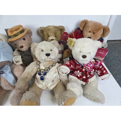 176 - Good Quantity of Harrods Commemorative Teddies