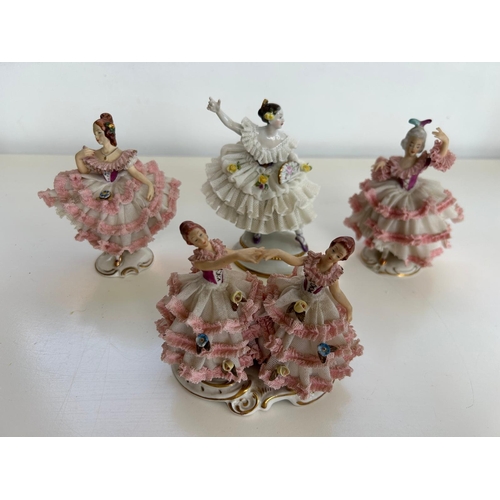 197 - Collection of Dresden Figures a/f