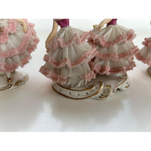 197 - Collection of Dresden Figures a/f