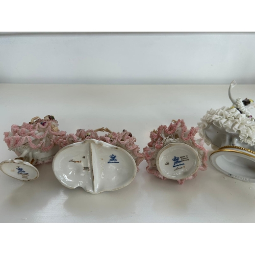 197 - Collection of Dresden Figures a/f