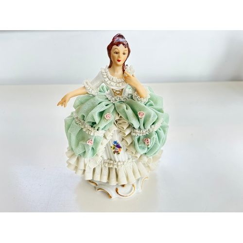 199 - Dresden Sandizell Porcelain Ballerina