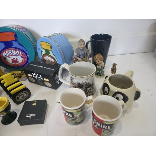 210 - Marmite Collectables, Ceramics and Decorative Plates
