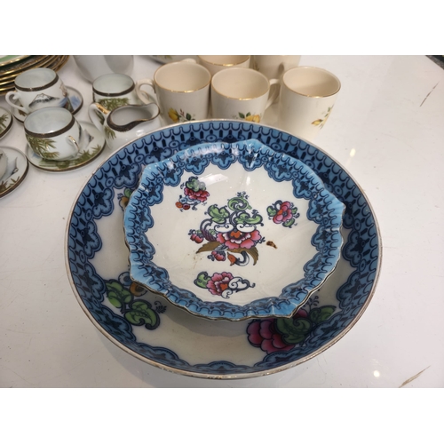 212 - Collection of Porcelain, Quimper Faience Plates, Copeland Spode, Floral Pitcher
