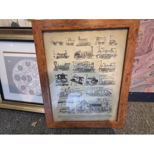 219 - Large Quantity of Artworks Mostly Pertaining to Navitime Aviation and Railways