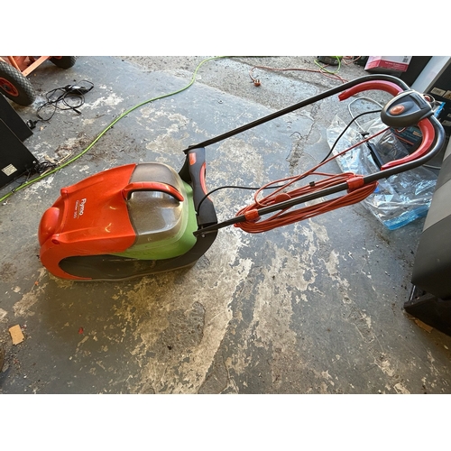 22 - Flymo Glider 350, 1500w with 35cm cutting blade (working) and one other untested