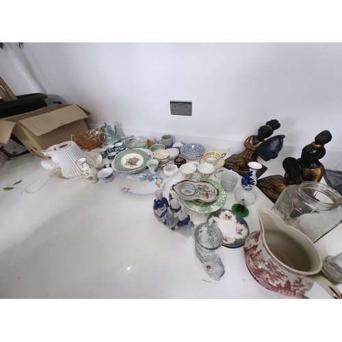 229 - Collection of Porcelain including Regency ironstone, Spode, and oriental designs