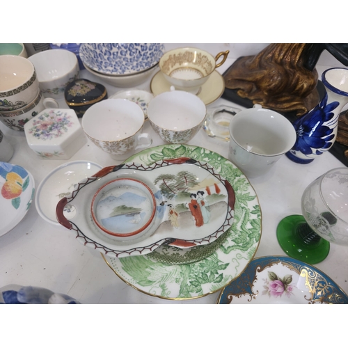 229 - Collection of Porcelain including Regency ironstone, Spode, and oriental designs