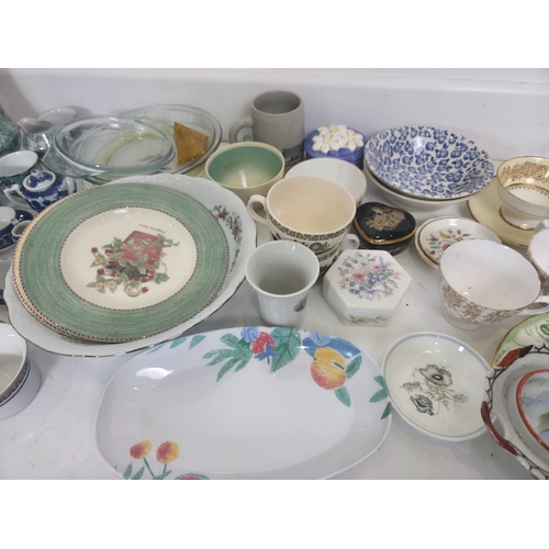 229 - Collection of Porcelain including Regency ironstone, Spode, and oriental designs