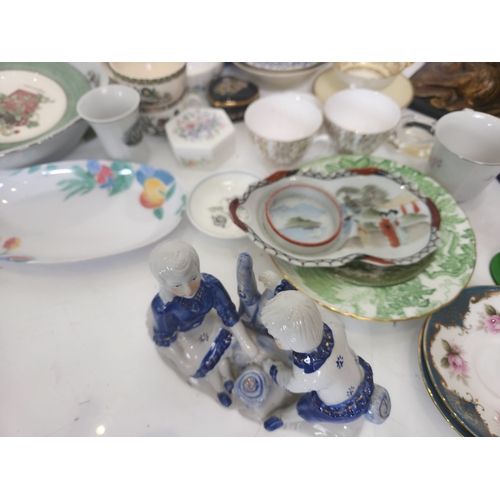 229 - Collection of Porcelain including Regency ironstone, Spode, and oriental designs