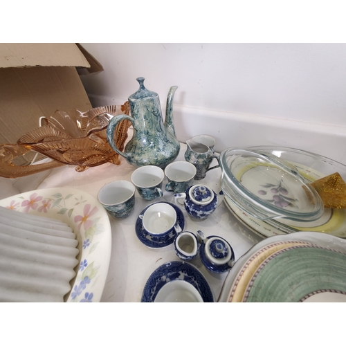 229 - Collection of Porcelain including Regency ironstone, Spode, and oriental designs