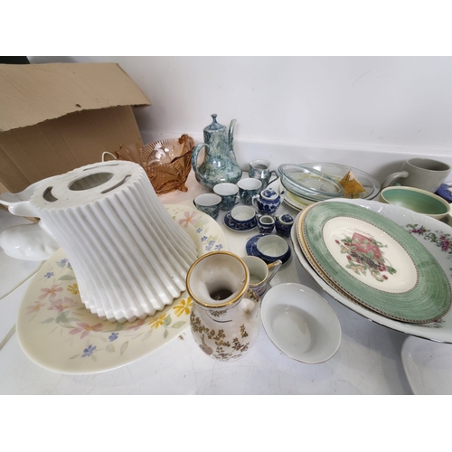 229 - Collection of Porcelain including Regency ironstone, Spode, and oriental designs