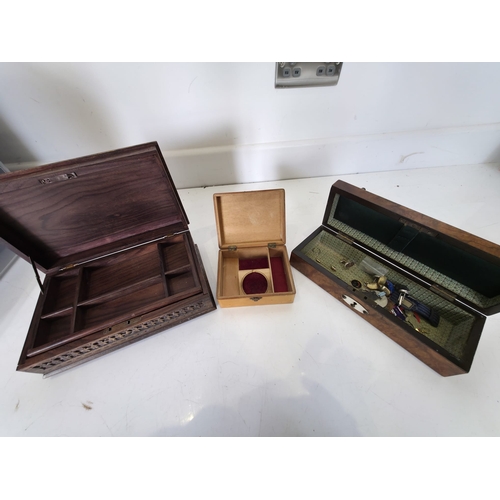 236 - Carved Wooden Decorative Boxes