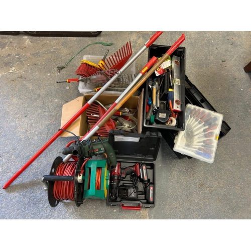 48 - Good Collection Power Tools, Garden Tools etc